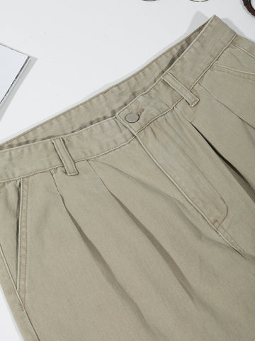 Pantalones cargo con bolsillo lateral con solapa Pantalones cargo con bolsillo lateral con solapa
