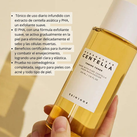 Tónico tonificante Centella 400ml