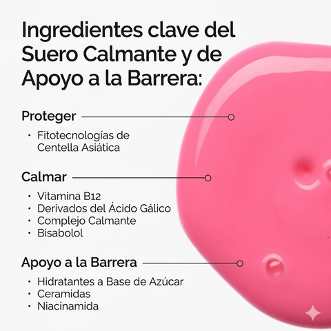 Sérum calmante y soporte de barrera