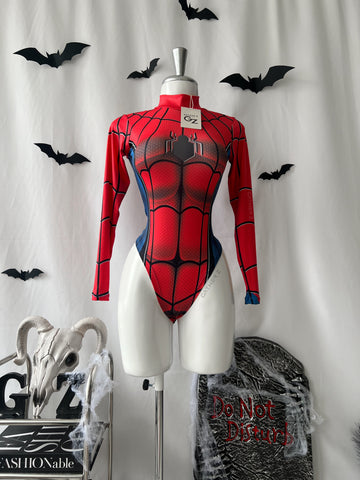 Disfraz body Spiderman rojo