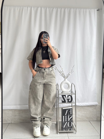 Set Kira Oscuro (camisa y Jean)