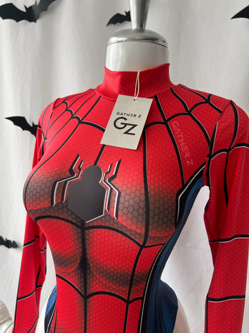 Disfraz body Spiderman rojo