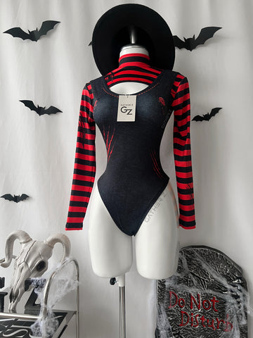 Disfraz freddy krueger body + buzo