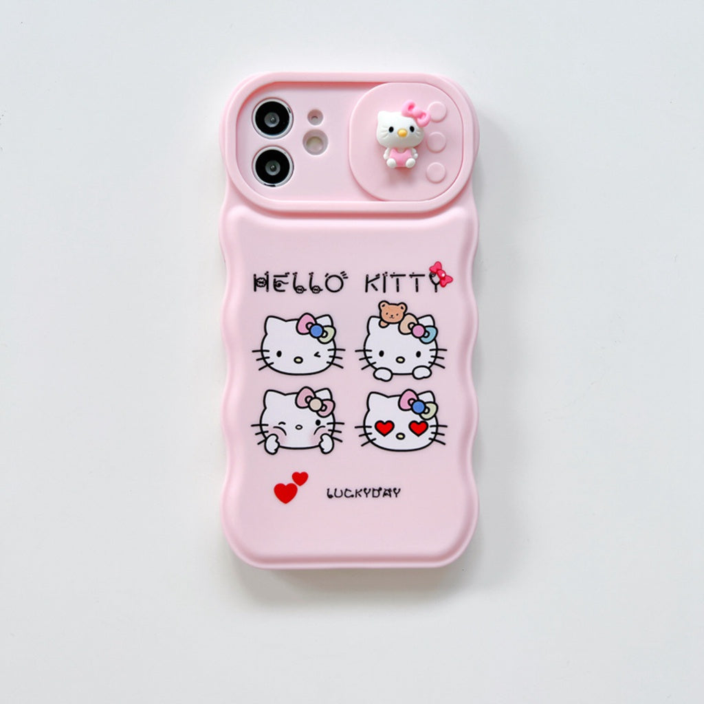 Funda Para Para IPhone  Hello Kitty Ventana Deslizante