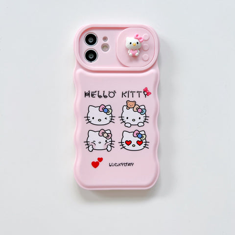 Funda Para Para IPhone  Hello Kitty Ventana Deslizante