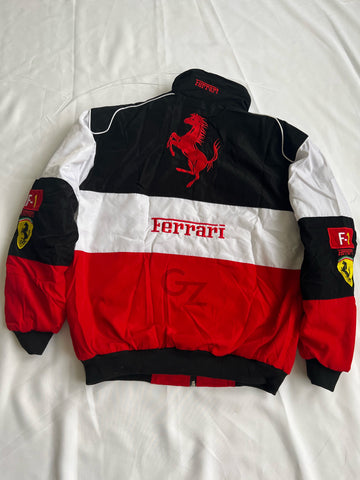 Beisbolera racing Ferrari Multicolor Bordada