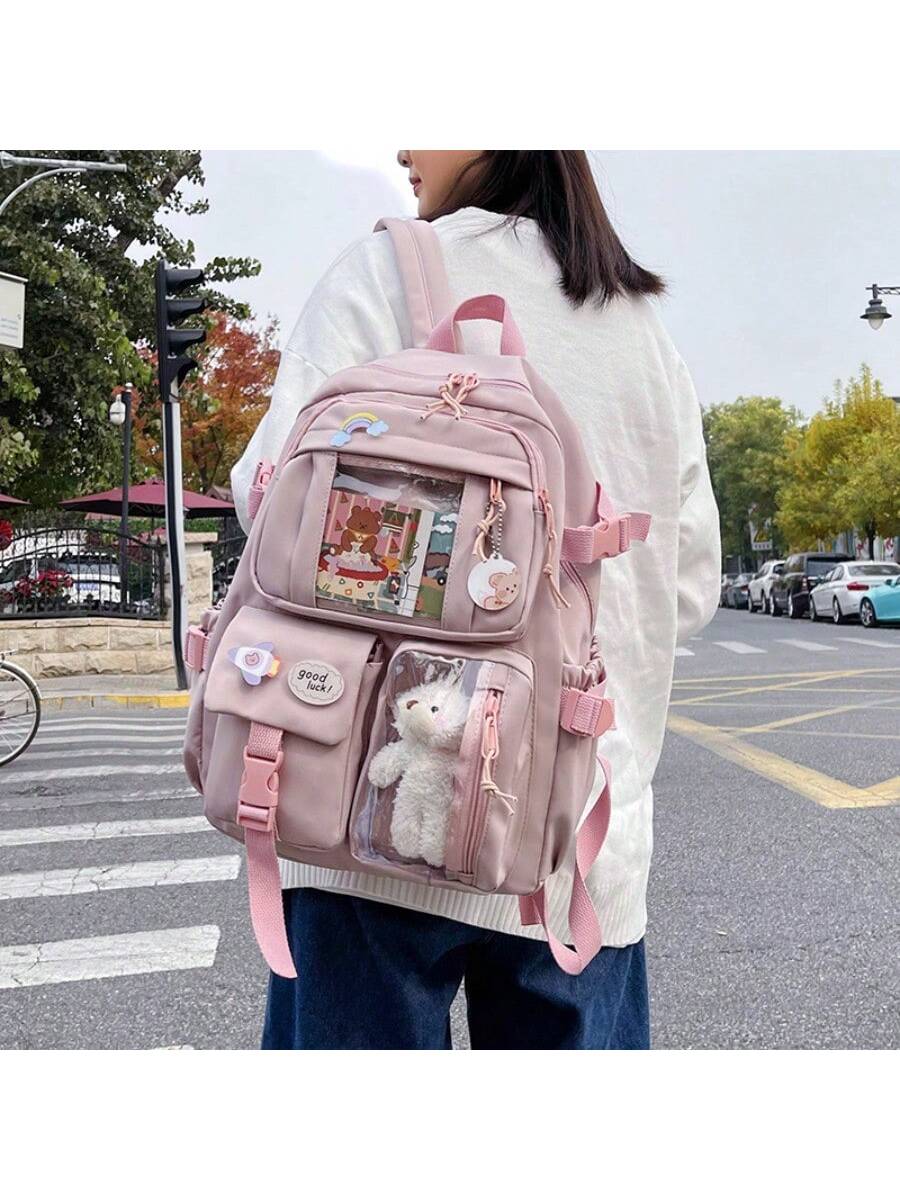 Mochilas impermeable con multi bolsillo nailon Mochila escolar