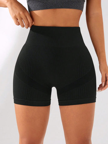 Pantalones cortos de cintura ancha y elásticos para deportes