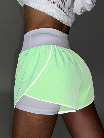 Shorts Deportivos Para Mujeres Con Forro Incorporado