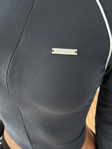 Blusa de capas de base de terciopelo suave y cálido para mujeres con guantes sin dedos