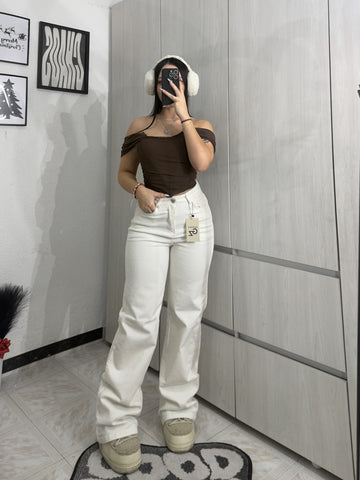 Pantalón pana brillos