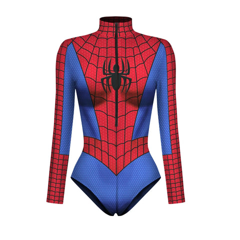 Disfraz body Spiderman con cremallera
