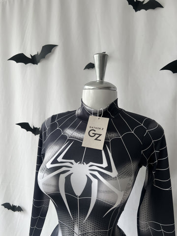 Disfraz body Spider man negro