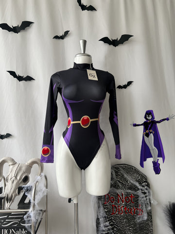 Disfraz Raven titanes body