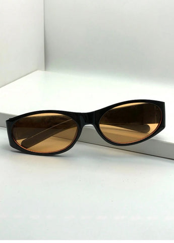 Gafas de moda con marco ovalado, accesorios de playa