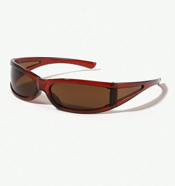 Gafas de moda  con montura  rectangular de estilo hip hop