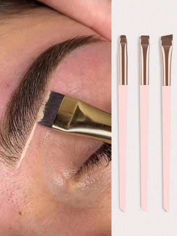 Set de 3 piezas de brochas de maquillaje