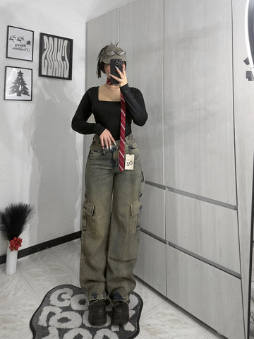 Body cuadrado manga larga