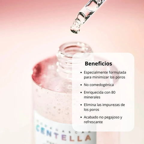 Set de ampolla SKIN1004 Poremizing Fresh de 100ml y crema gel ligera Poremizing de 75ml