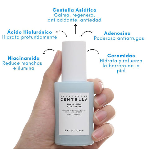 Skin1004 Suero azul Hyalu-Cica. 50ml