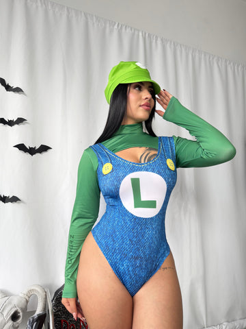 Disfraz Mario y luigui (body+busito)