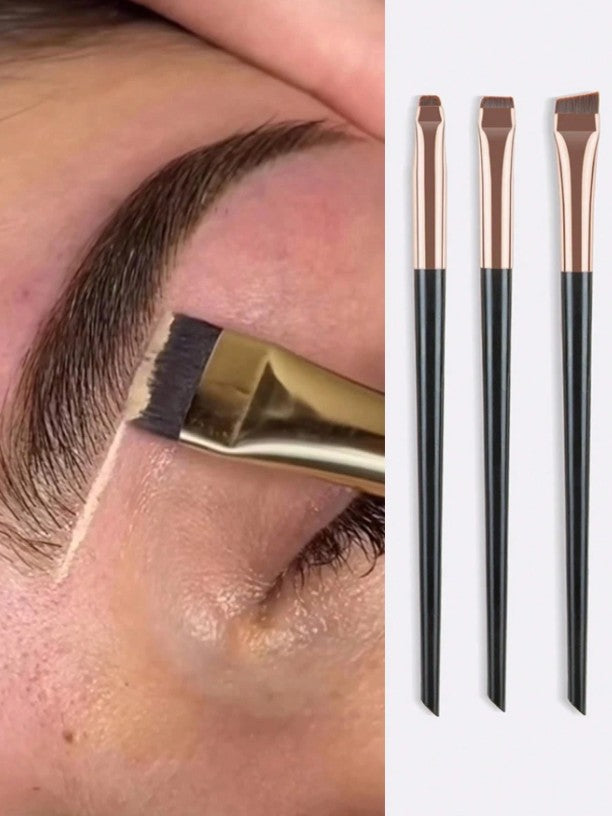 Set de 3 piezas de brochas de maquillaje