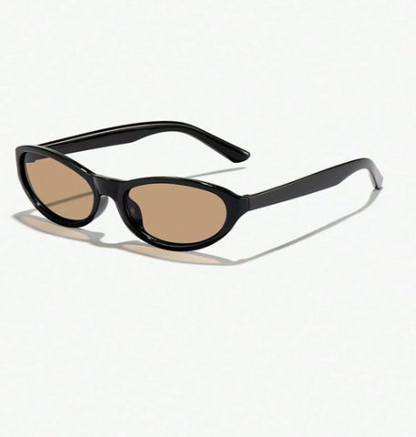 Gafas de sol montura pequeña y ovalada de estilo vintage