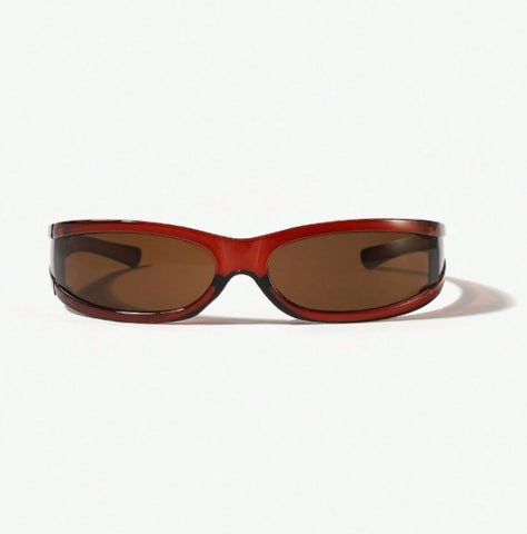 Gafas de moda  con montura  rectangular de estilo hip hop