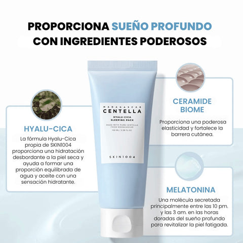 Mascarilla para dormir Hyalu-Cica 100ml