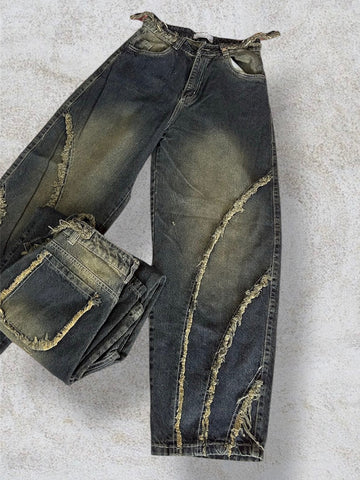 Jean Baggy ajuste desflecado