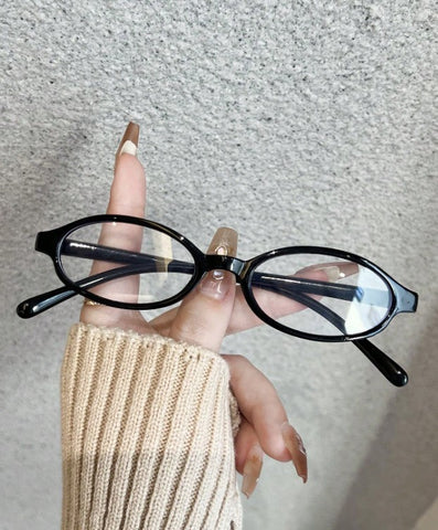 Gafas ovaladas elegante y de moda para mujeres, ligera y portátil