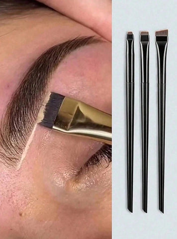 Set de 3 piezas de brochas de maquillaje