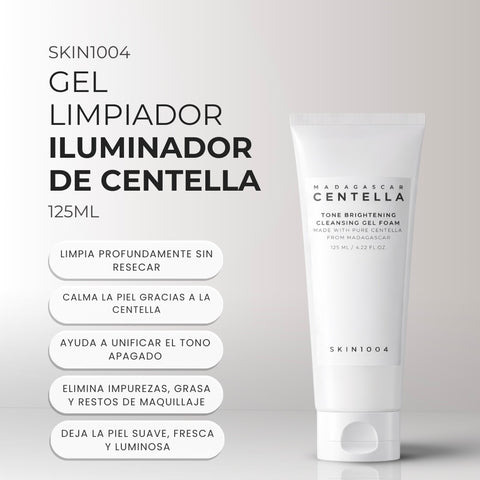Espuma de gel limpiador iluminador Tone 125ml