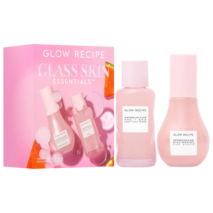 Set de elementos esenciales para piel de cristal
