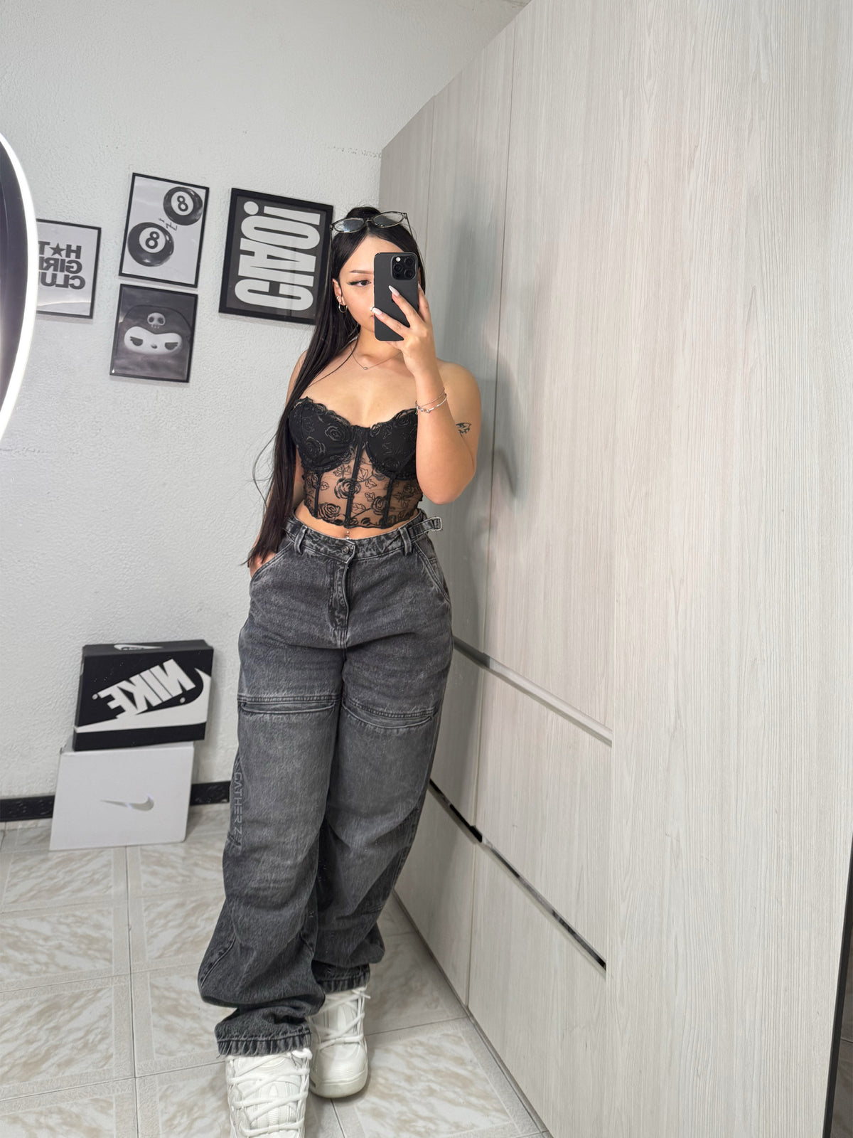 Baggy Samy gris