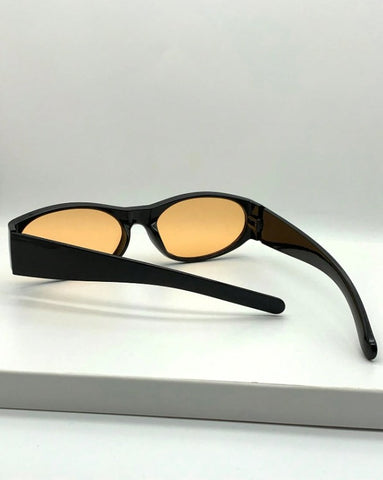Gafas de moda con marco ovalado, accesorios de playa