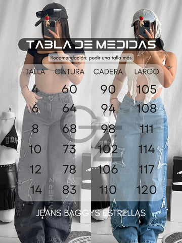 Jeans de estrellas