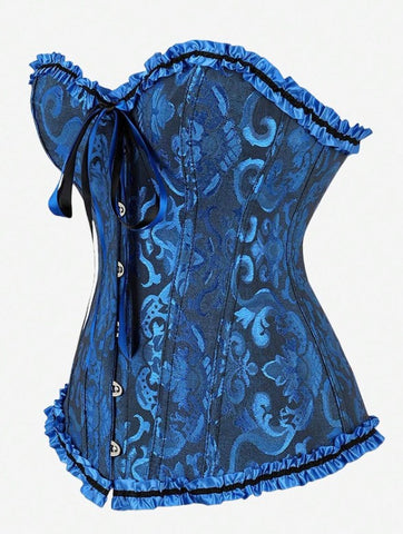Corsét de busto alto de corpiño sin tirantes