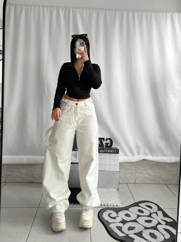 Baggy carpintero marfil
