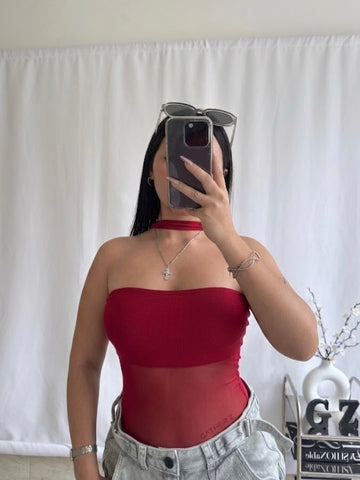 Body corbata ref 02 malla
