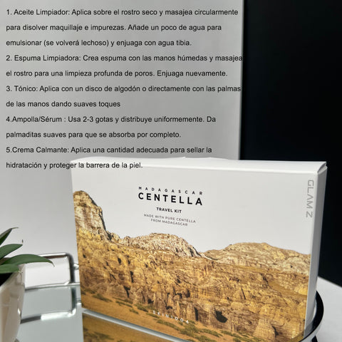 Kit de viaje de centella