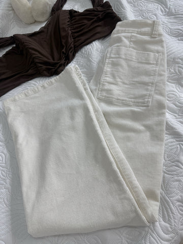 Pantalón pana brillos