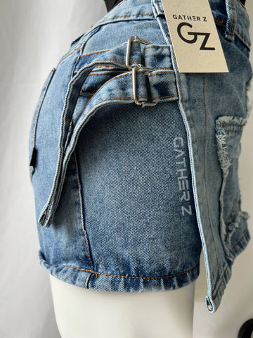 Falda short de estrella