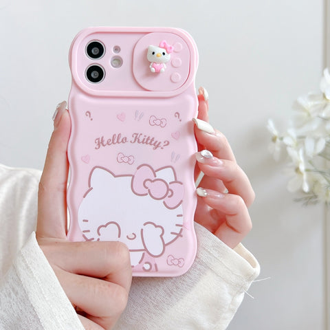 Funda Para Para IPhone  Hello Kitty Ventana Deslizante