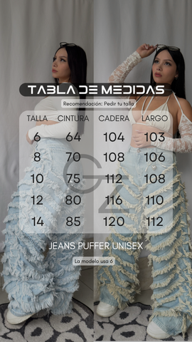 Puffer verdoso unisex