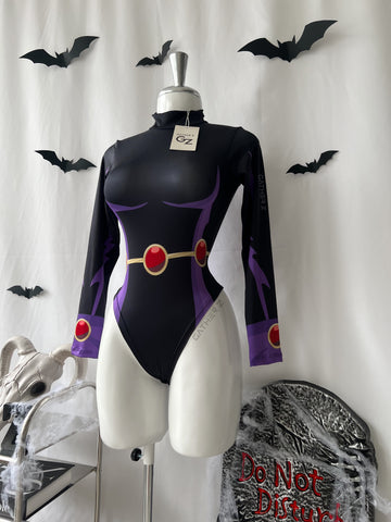 Disfraz Raven titanes body
