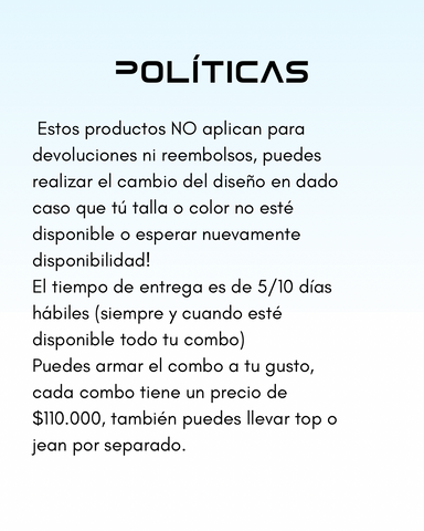 Baggy carpintero azul claro con ajuste