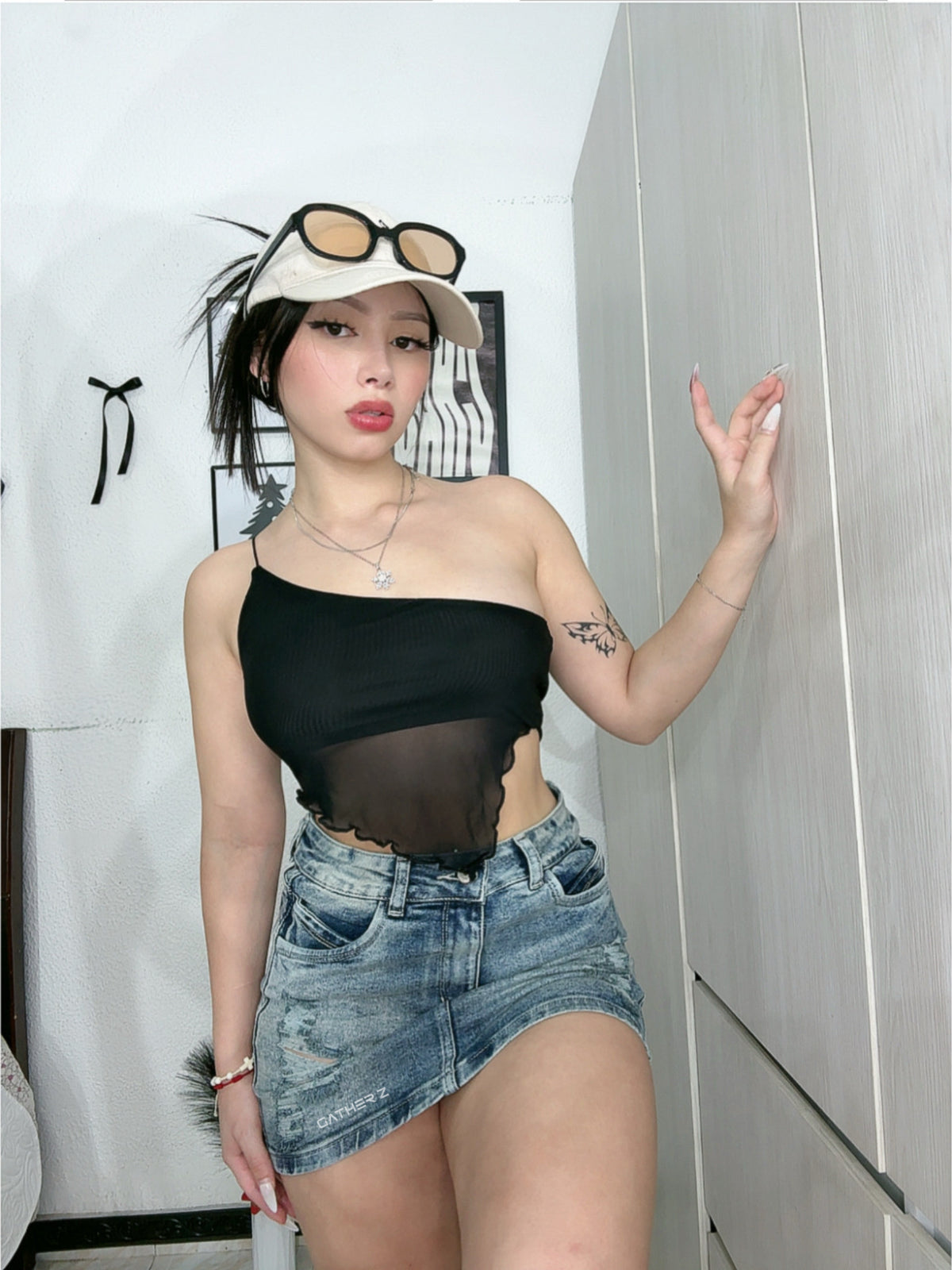 Top malla en v