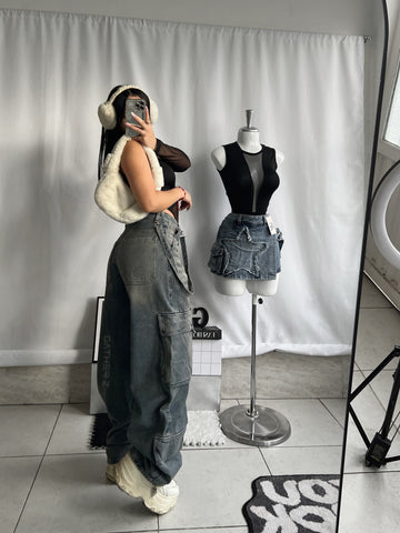 Cargo con tira vintage