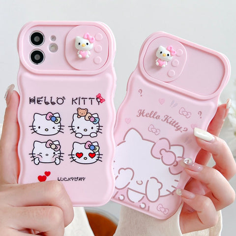 Funda Para Para IPhone  Hello Kitty Ventana Deslizante